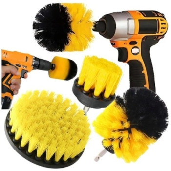  Szczotki pady czyszczące na wkrętarkę 4,5/8,5/10 cm - 3 szt. - zdj. dodatkowe 1