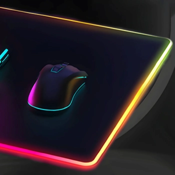  Podkładka mata gamingowa na biurko pod mysz podświetlana 35 x 25 cm - zdj. dodatkowe 2