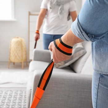  Pasy szelki transportowe do przenoszenia mebli przeprowadzek - 2 szt. - zdj. dodatkowe 3