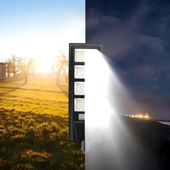  Lampa solarna uliczna miejska z czujnikiem ruchu zmierzchu LED PILOT 360 W - zdj. dodatkowe 3