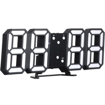  Zegar elektroniczny z budzikiem datą termometrem podświetlany - zdj. dodatkowe 1