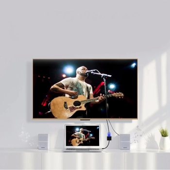  Przejściówka adapter audio video DVI-D - VGA 23,5 cm - zdj. dodatkowe 1