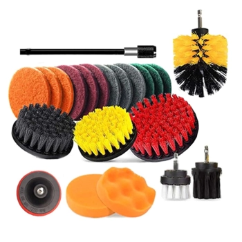  Szczotki pady czyszczące na wkrętarkę - zestaw 22 el. - zdj. dodatkowe 1