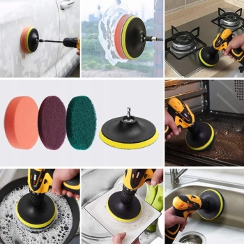  Szczotki pady czyszczące na wkrętarkę - zestaw 22 el. - zdj. dodatkowe 3