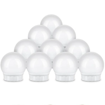  Lampki światełka żarówki LED na lustro toaletkę 10 poziomów 2 m - zdj. dodatkowe 1