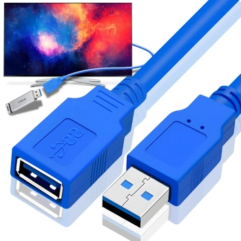  Przedłużacz USB 3.0 kabel ekranowany 3 m - zdj. dodatkowe 2