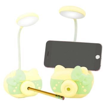  Lampka biurkowa szkolna z temperówką pojemnikiem na przybory - zdj. dodatkowe 1