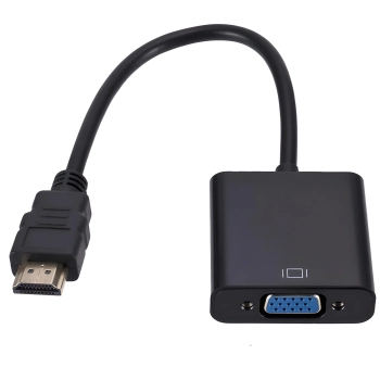 Przejściówka konwerter HDMI - VGA DSUB 25 cm