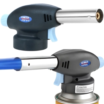 Palnik gazowy opalarka na kartusze z piezozapalnikiem