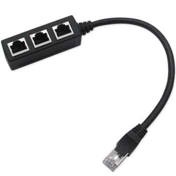 Hub rozdzielacz sieciowy RJ45 3x LAN