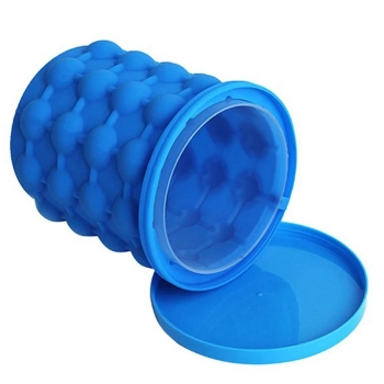  Kubek forma do lodu 2w1 kostkarka silikonowa - zdj. dodatkowe 1