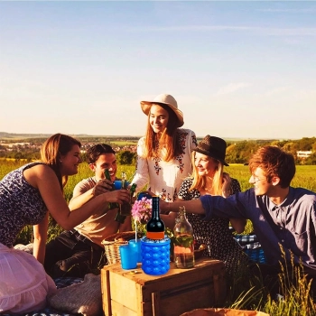  Kubek forma do lodu 2w1 kostkarka silikonowa - zdj. dodatkowe 3