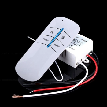  Włącznik wyłącznik światła bezprzewodowy na pilot 20 m - zdj. dodatkowe 2