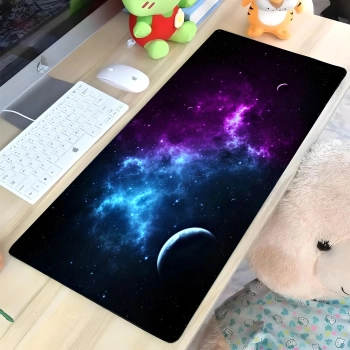  Podkładka mata gamingowa na biurko dla gracza XXL 80 x 40 cm - galaktyka - zdj. dodatkowe 2