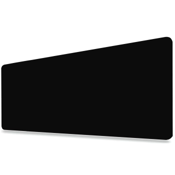  Podkładka mata gamingowa na biurko dla gracza XXL 90 x 45 cm - czarna - zdj. dodatkowe 2