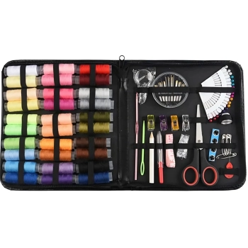 Przybornik krawiecki ogranizer na nici akcesoria w etui - 122 el. - zdj. dodatkowe 1