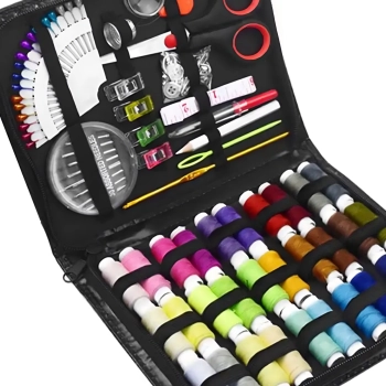  Przybornik krawiecki ogranizer na nici akcesoria w etui - 122 el. - zdj. dodatkowe 2