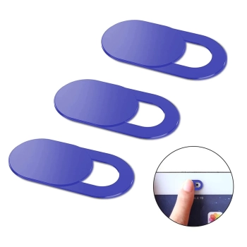  Zaślepka zasłaniająca do kamery laptopa niebieska - 3 szt. - zdj. dodatkowe 2