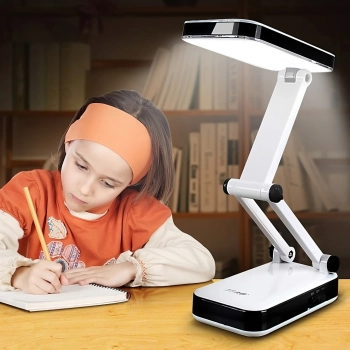  Lampka akumulatorowa biurkowa składana 24 LED 5W - zdj. dodatkowe 3