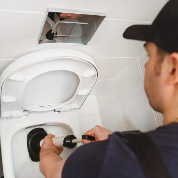  Przepychacz pompka do udrażniania rur WC kanalizacji śr. 60/165 mm - zdj. dodatkowe 2