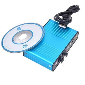  Karta muzyczna dźwiękowa zewnętrzna 5.1 / 7.1 USB - zdj. dodatkowe 1