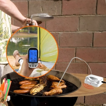  Bezprzewodowy termometr z sondą do grilla wędzarni -20 - 250 C - zdj. dodatkowe 2