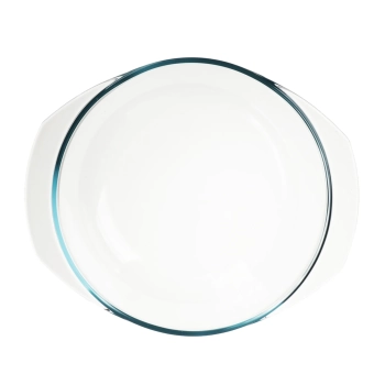  Naczynie żaroodporne do zapiekania okrągłe z pokrywą SZKŁO 1,5 l - zdj. dodatkowe 2