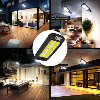  Lampa solarna zewnętrzna ogrodowa z czujnikiem ruchu zmierzchu LED PILOT - zdj. dodatkowe 1