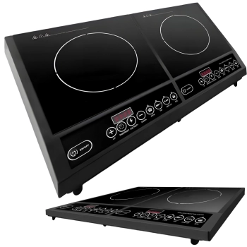 Kuchenka indukcyjna przenośna 2 pola grzewcze 4000 W