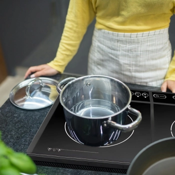  Kuchenka indukcyjna przenośna 2 pola grzewcze 4000 W - zdj. dodatkowe 3