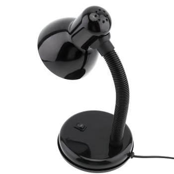  Lampka szkolna biurkowa regulowana E27 220 V - czarna - zdj. dodatkowe 2