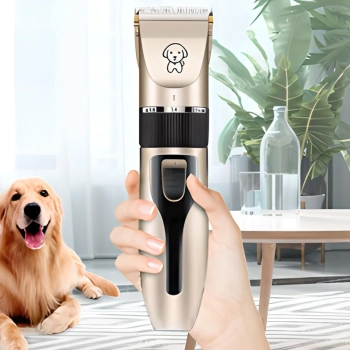  Golarka maszynka do strzyżenia psów zwierząt akumulatorowo sieciowa 4 nasadki - zdj. dodatkowe 3