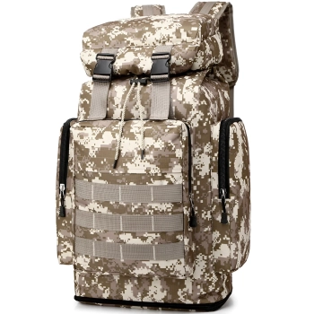  Plecak militarny taktyczny survivalowy 50 l - piaskowy - zdj. dodatkowe 1