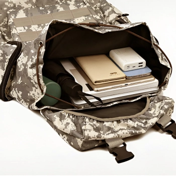  Plecak militarny taktyczny survivalowy 50 l - piaskowy - zdj. dodatkowe 2