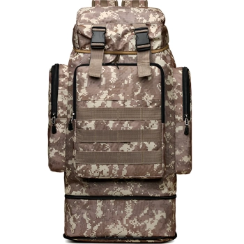  Plecak militarny taktyczny survivalowy 50 l - piaskowy - zdj. dodatkowe 3