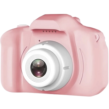  Aparat cyfrowy dla dzieci 5 gier 2'' microSD - różowy - zdj. dodatkowe 1