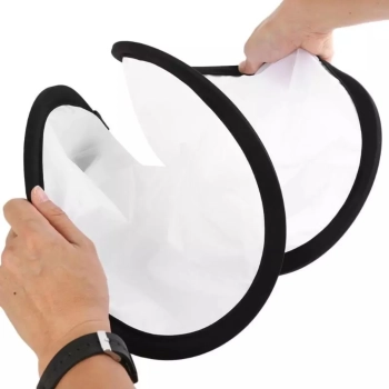  Blenda fotograficzna okrągła 5w1 złota srebrna biała składana śr. 60 cm - zdj. dodatkowe 3