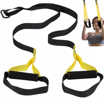 Taśmy do ćwiczeń pasy treningowe z uchwytami