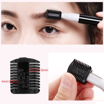  Trymer golarka do twarzy brwi brody nosa na baterie - zdj. dodatkowe 2