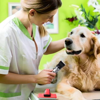  Maszynka bezprzewodowa do strzyżenia psów zwierząt LCD 9 W 4 nasadki - zdj. dodatkowe 2