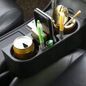  Uchwyt samochodowy na kubki napoje telefon długopis - zdj. dodatkowe 2