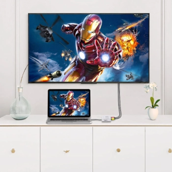  Adapter konwerter RCA AV CINCH - HDMI Full HD 5 V - zdj. dodatkowe 3