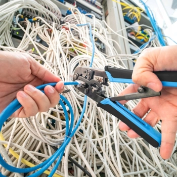  Zaciskarka tester kabli sieciowych internetowych wtyki RJ45 - zestaw - zdj. dodatkowe 2