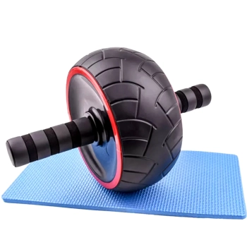  Roller kółko do treningu ćwiczeń mięśni brzucha pleców śr. 17 cm - zdj. dodatkowe 1