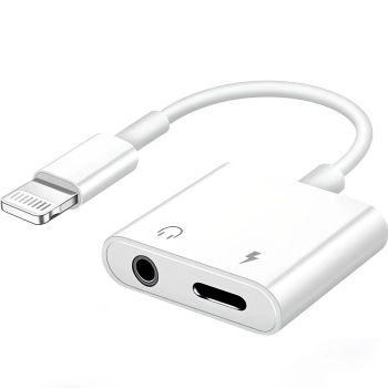 Przejściówka adapter iPhone Lightning - Lightning Jack 3.5 mm
