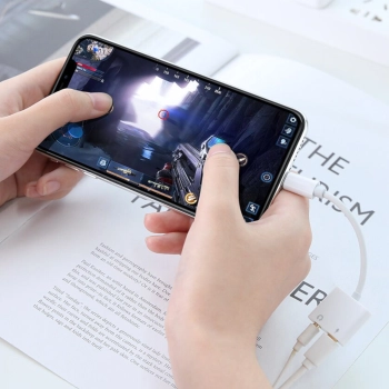  Przejściówka adapter iPhone Lightning - Lightning Jack 3.5 mm - zdj. dodatkowe 1