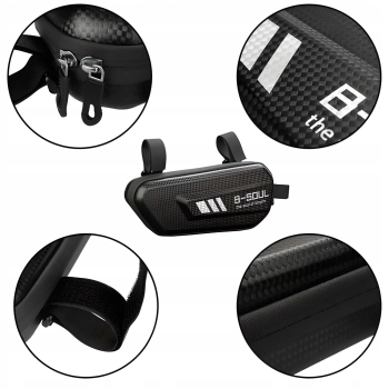  Torba sakwa rowerowa na ramę wodoodporna - zdj. dodatkowe 3