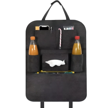  Organizer ochraniacz na fotel samochodowy 7 przegród filc - zdj. dodatkowe 1