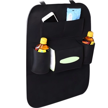  Organizer ochraniacz na fotel samochodowy 7 przegród filc - zdj. dodatkowe 2