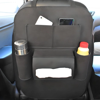  Organizer ochraniacz na fotel samochodowy 7 przegród filc - zdj. dodatkowe 3